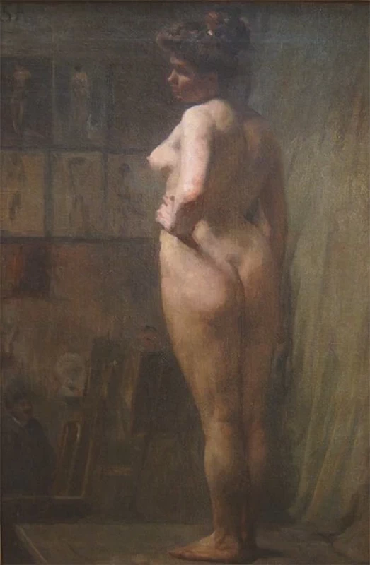 Modella in posa